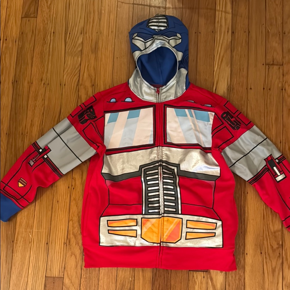 Superhero Red and Blue Costume Jacket
